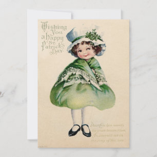 Oude St. Patrick's Day Feestdagenkaart