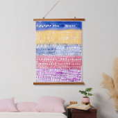 Oude stad (1928) van Paul Klee Hangend Wandkleed (Slaapkamer)