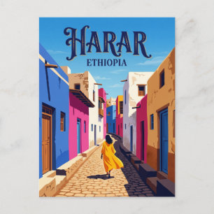 Oude Stad (Jugol) Ethiopië Briefkaart