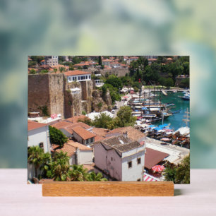 Oude stad Kaleici van Antalya Acryl Bord