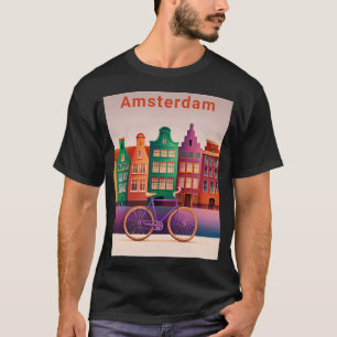 Oude stad Kyoto in Japan Mt. Fuji-bergen T-shirt