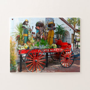 Oude Stad Markt San Diego Legpuzzel
