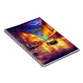  oude stad notitieboek (Rechterzijde)