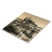 Oude stad Praag. Tsjechië. Tegeltje (Zijkant)