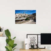 Oude stad Sassi di Matera Poster (Thuiskantoor)