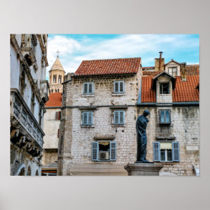 Oude stad Split, Kroatië Poster