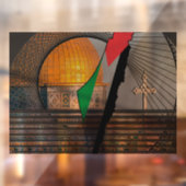 Oude Stad van Jeruzalem Raam Glas Stickers (Vel 2)