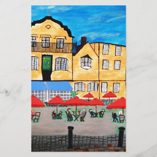 Oude Stad vel papier (Voorkant)