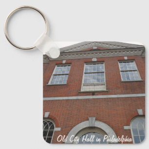 Oude Stadhuis in Philadelphia Sleutelhanger