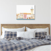 Oude stadhuis. Prague Czech Canvas Afdruk (Insitu (Slaapkamer))