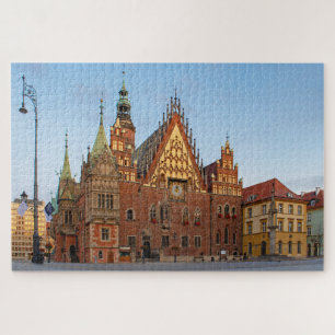 Oude stadhuis van Wroclaw Jigsaw puzzel