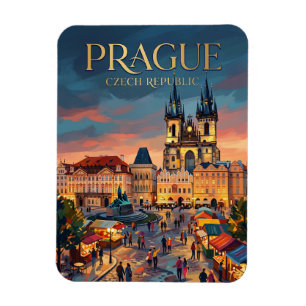 Oude Stadplein, Praag Tsjechië Magneet