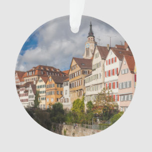 Oude stadsgebouwen Duitsland Ornament
