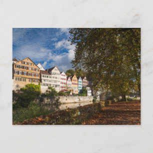 Oude stadsgebouwen van Tubingen Briefkaart