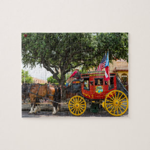 Oude Stagecoach Texas Legpuzzel