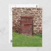 Oude Staldeur Briefkaart (Voorkant / Achterkant)