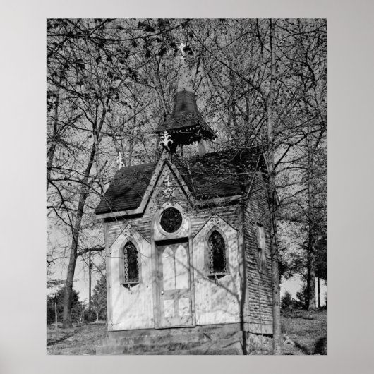 Oude stapelkapel poster (Voorkant)