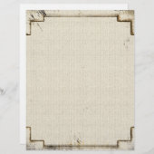 Oude Stationery West Linen (Voorkant / Achterkant)