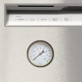 Oude Steam Motor Drukmeter Dial Koelkast Magneet (Insitu (Vaatwasser))