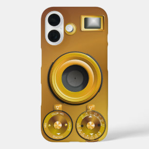 Oude Steampunk-camera iPhone 16 Hoesje