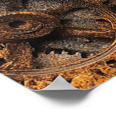 Oude Steampunk Poster (Hoek)
