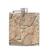 oude steen heupfles (Voorkant)