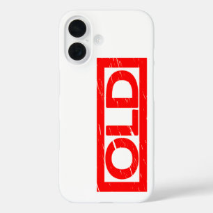 Oude stempel iPhone 16 hoesje