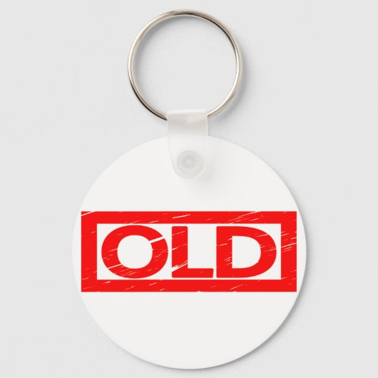 Oude stempel sleutelhanger (Voorkant)