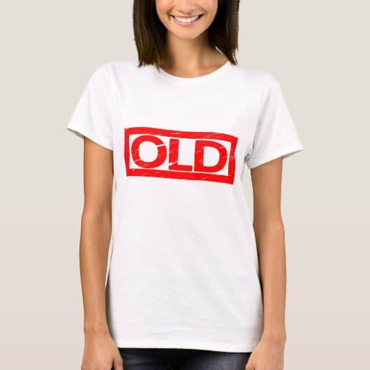 Oude stempel t-shirt (Voorkant)
