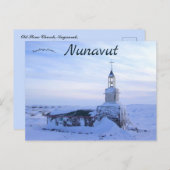 Oude stenen kerk Kugaaruk Nunavut Canada Briefkaart (Voorkant / Achterkant)