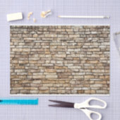 Oude stenen wandtextuur tissuepapier (Craft)