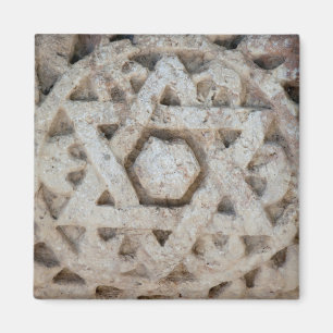 Oude Ster van David snijwerk, Israël Magneet