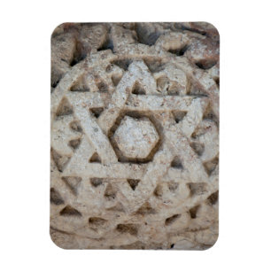 Oude Ster van David snijwerk, Israël Magneet