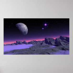 Oude sterren poster