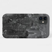 oude stijl New York City Script Case-Mate iPhone Case (Achterkant (horizontaal))