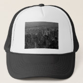  oude stijl New York City Script Trucker Pet (Voorkant)
