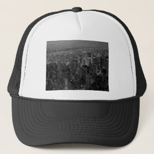 oude stijl New York City Script Trucker Pet