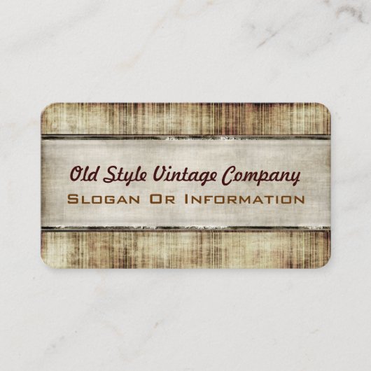 Oude stijl Populaire afgeronde Visitekaartjes (Voorkant)