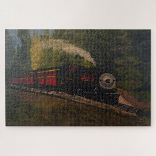 Oude stoommotor, origineel van Gary Poling Legpuzzel