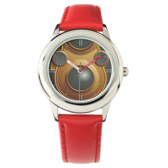 Oude Stoomstijl Camera Horloge (Voorkant)