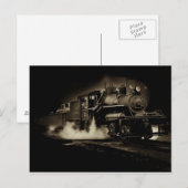 Oude stoomtrein langs de kust van Oregon - Briefkaart (Voorkant / Achterkant)