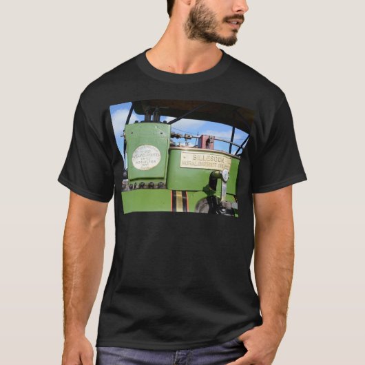 Oude stoomwals t-shirt (Voorkant)