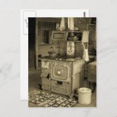 Oude Stove Briefkaart (Voorkant / Achterkant)