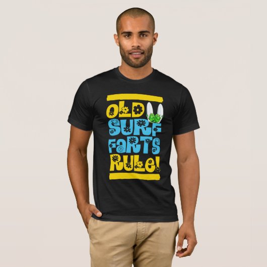 Oude surven (mannelijk) t-shirt (Voorkant volledig)