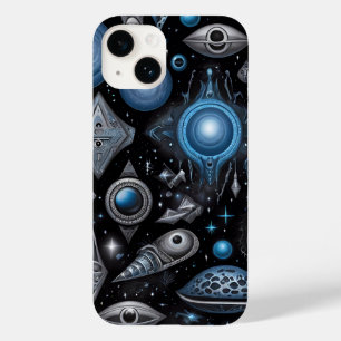 Oude symbolen in levendige kleuren Case-Mate iPhone 14 hoesje