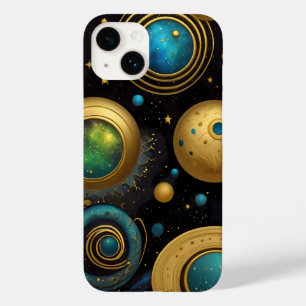 Oude symbolen in levendige kleuren Case-Mate iPhone 14 hoesje