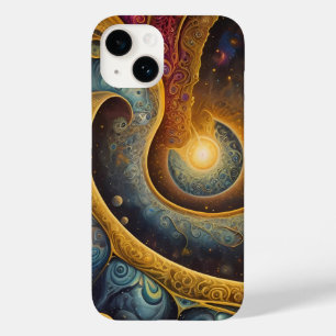 Oude symbolen in levendige kleuren Case-Mate iPhone 14 hoesje