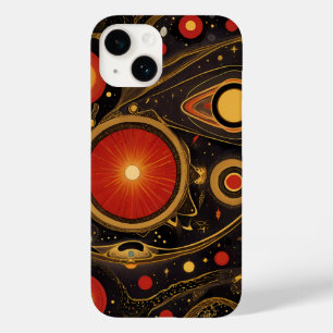 Oude symbolen in levendige kleuren Case-Mate iPhone 14 hoesje
