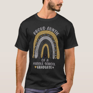 Oude tante van een middelbare school Afstuderen re T-shirt
