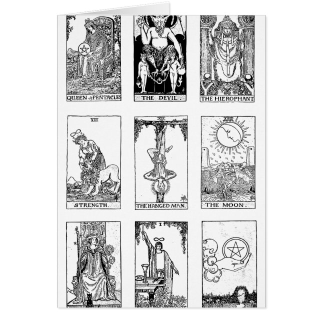 oude tarot (Voorkant)